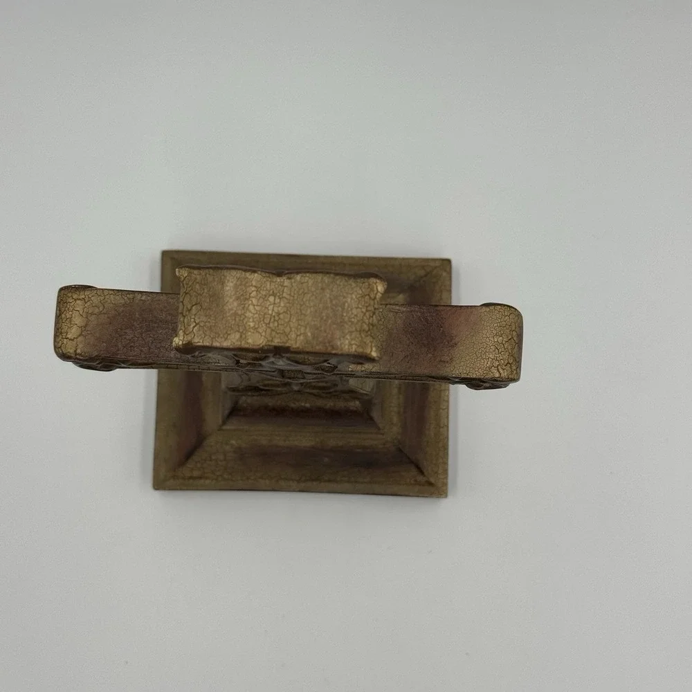Ornate Gold‎ Colored Pedestal Cross